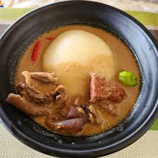 Foufou sauce arachide