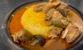 foufou sauce de palme